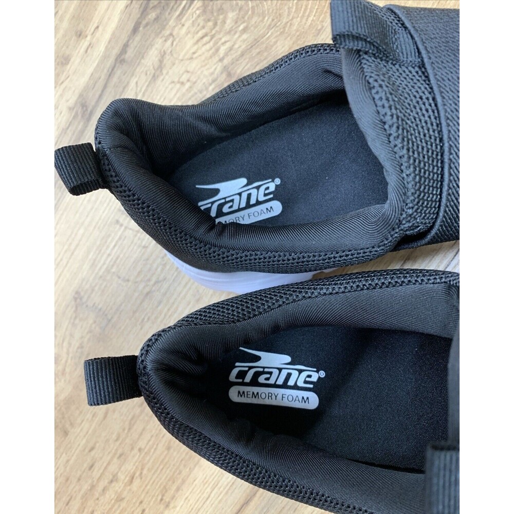 Crane Fitness Memory Foam Walking Sneaker Shoes Women's Size 11 MM Black 706803 - Picture 15 of 16